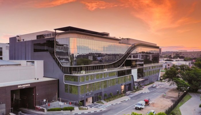 Cintocare Hospital in Pretoria is the first green rated healthcare building.